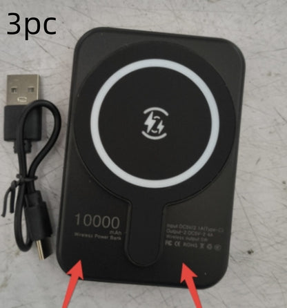 5000mAh Magnetic Wireless Power Bank – Fast Charging & Portable