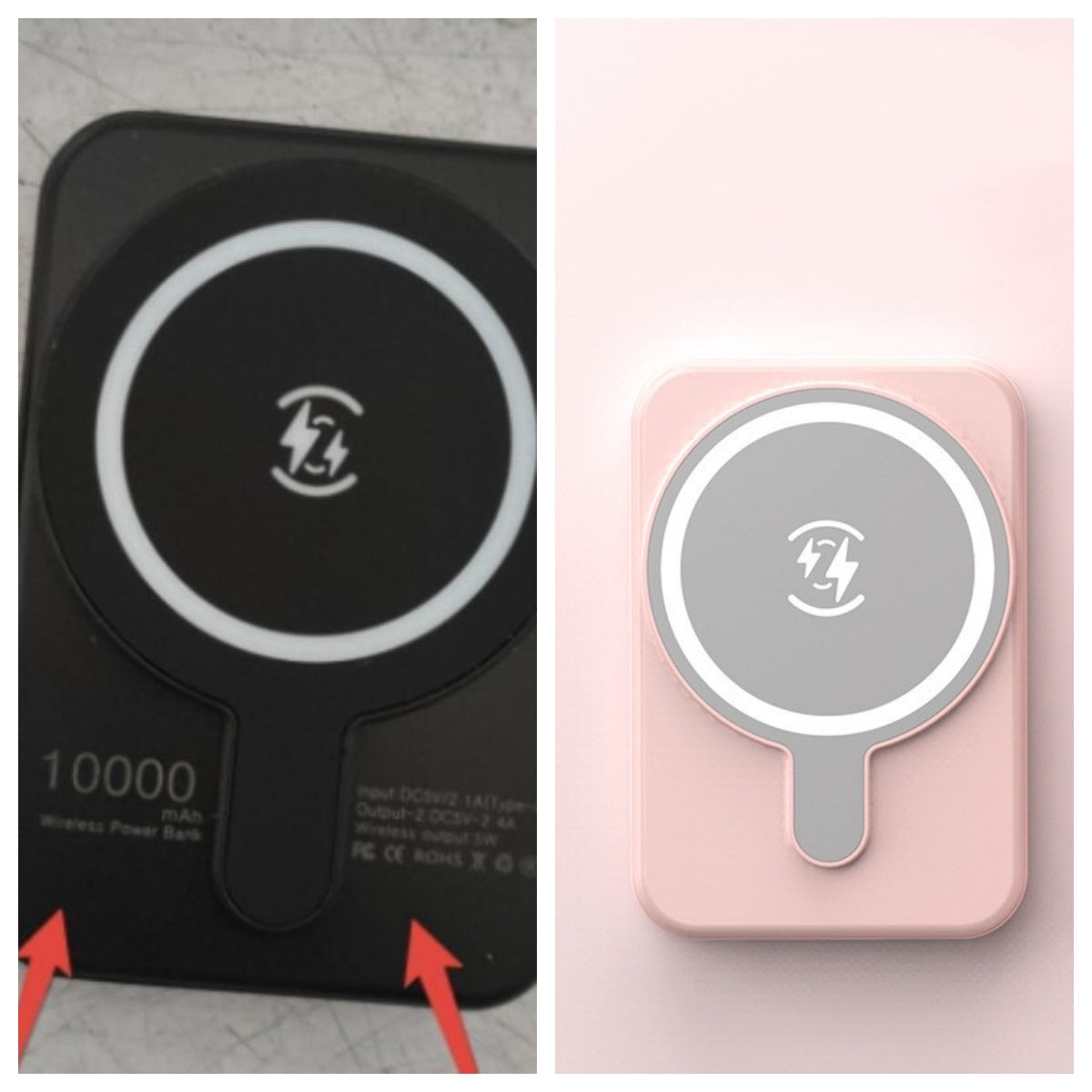 5000mAh Magnetic Wireless Power Bank – Fast Charging & Portable