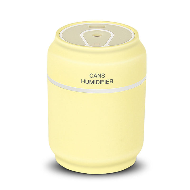 Mini Can Humidifier – Portable USB Cool Mist Diffuser