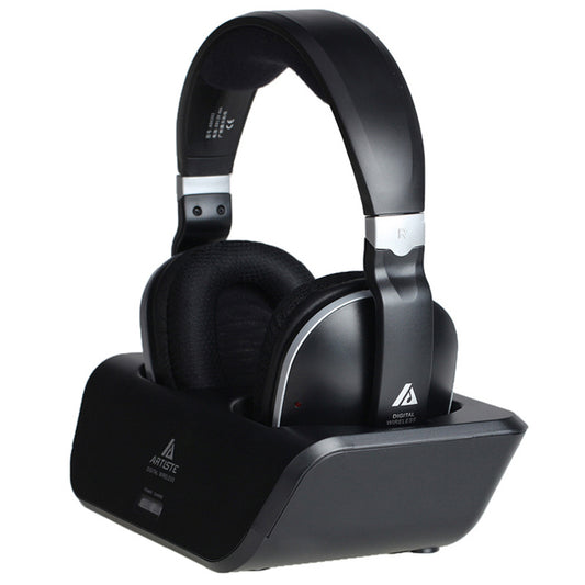 Wireless TV Headphones – On-Ear Deep Bass Audio