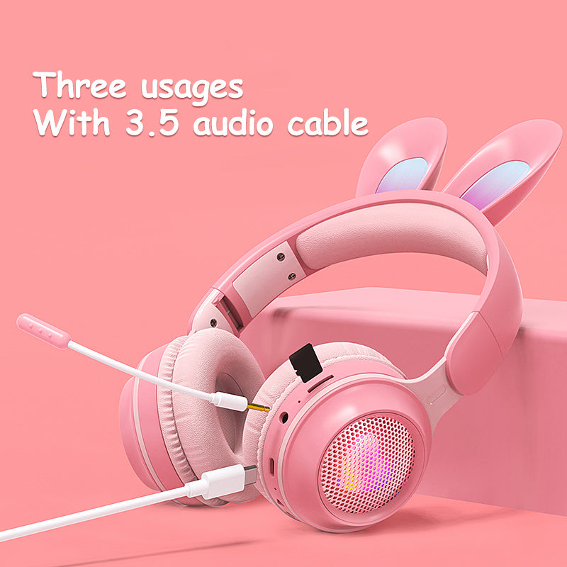 Wireless Rabbit Ear Headphones – Luminous & Extendable