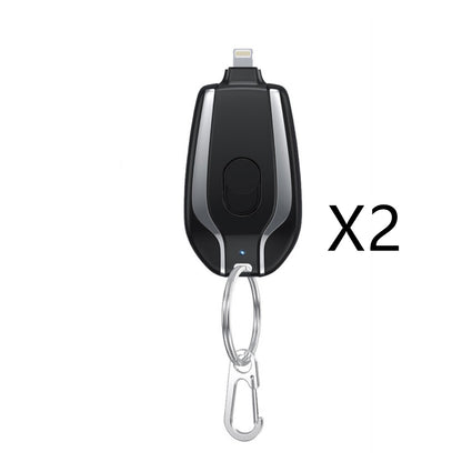 1500mAh Mini Keychain Charger – Ultra-Compact Type-C Power Bank