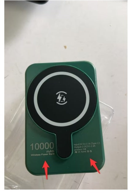 5000mAh Magnetic Wireless Power Bank – Fast Charging & Portable