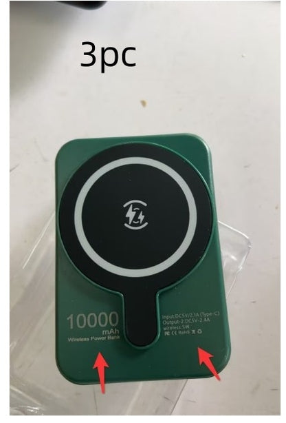 5000mAh Magnetic Wireless Power Bank – Fast Charging & Portable