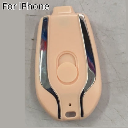 1500mAh Mini Keychain Charger – Ultra-Compact Type-C Power Bank
