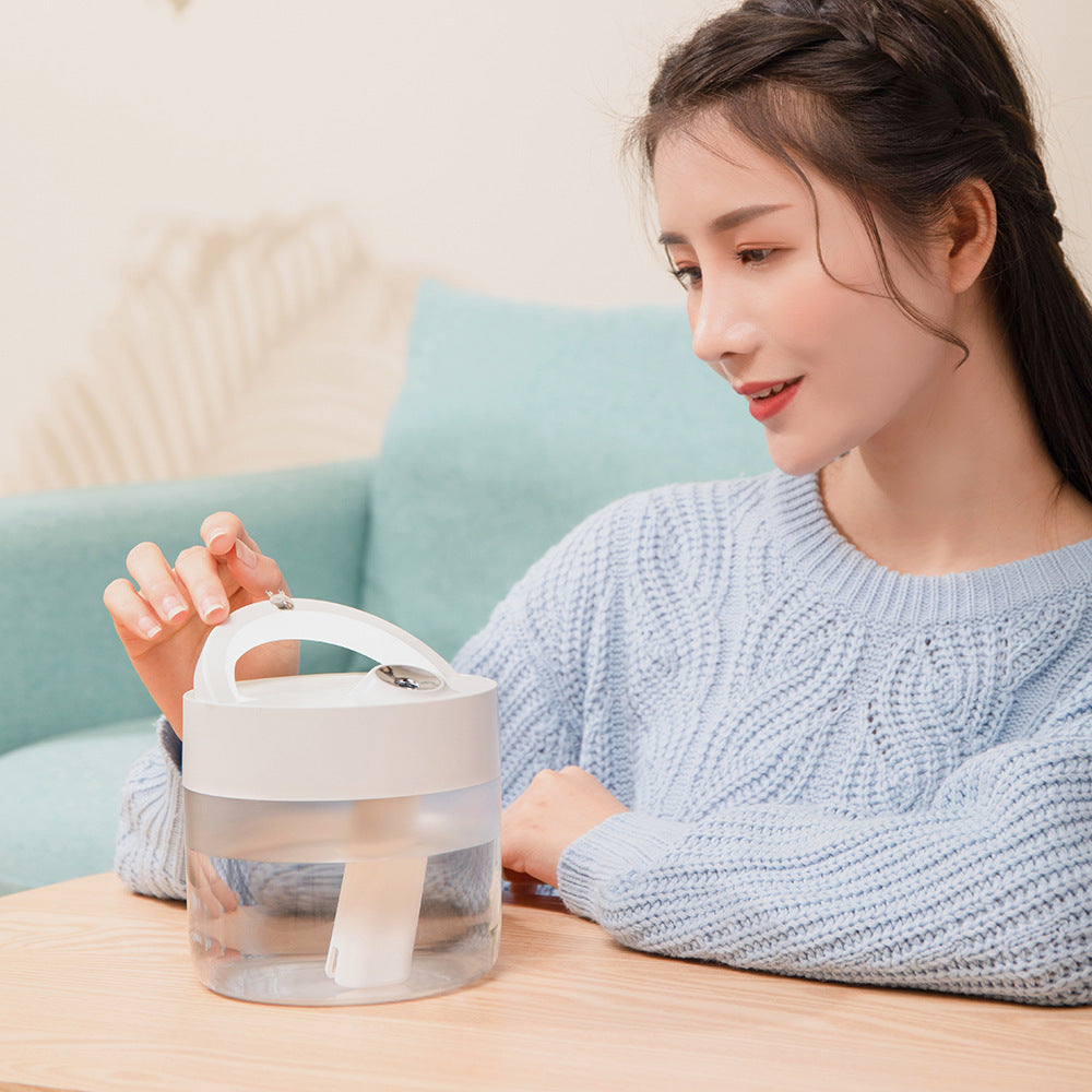 Quiet Dimming Humidifier – Cool Mist & Night Light