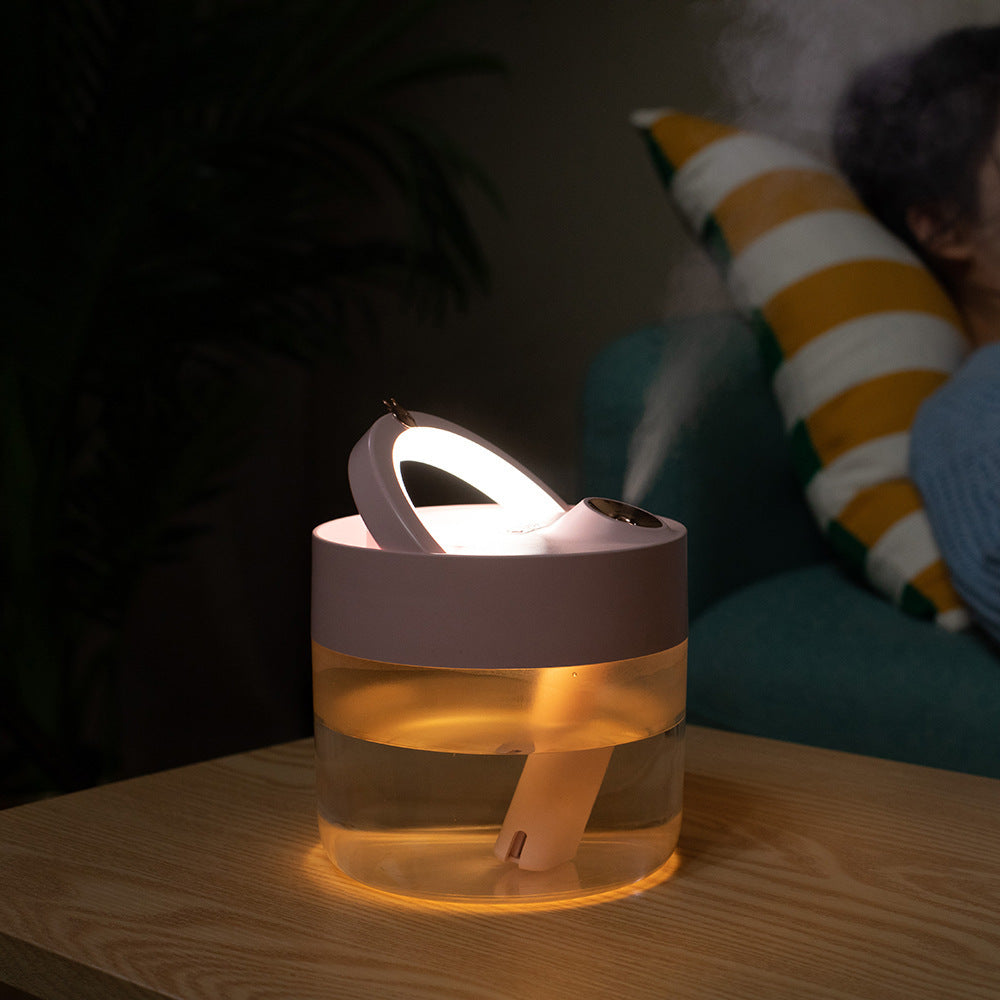 Quiet Dimming Humidifier – Cool Mist & Night Light