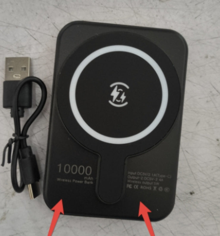 5000mAh Magnetic Wireless Power Bank – Fast Charging & Portable