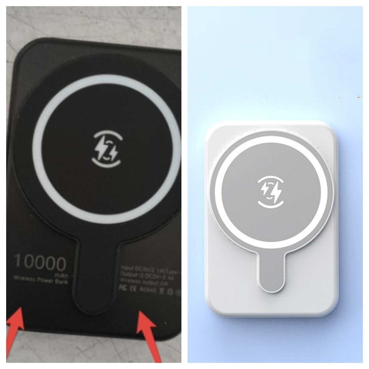 5000mAh Magnetic Wireless Power Bank – Fast Charging & Portable
