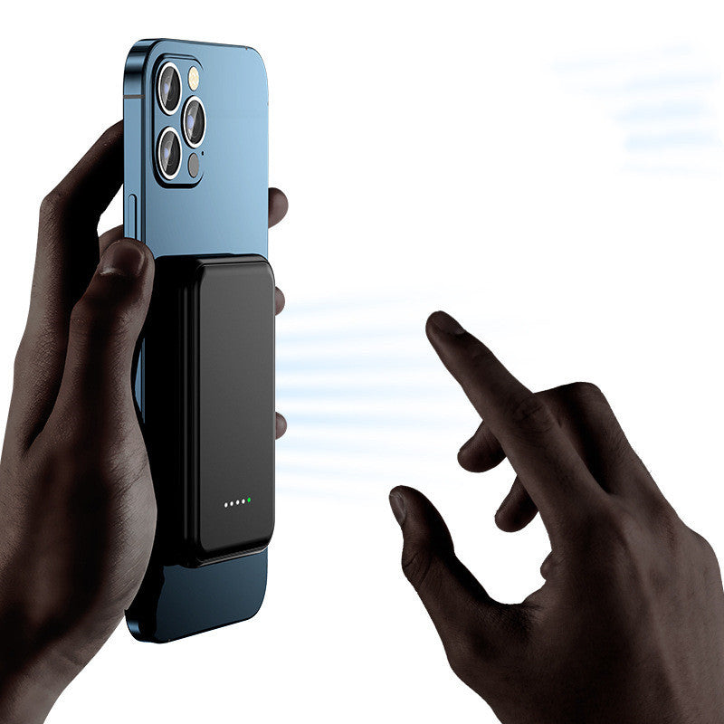 5000mAh Magnetic Wireless Power Bank – Fast Charging & Portable