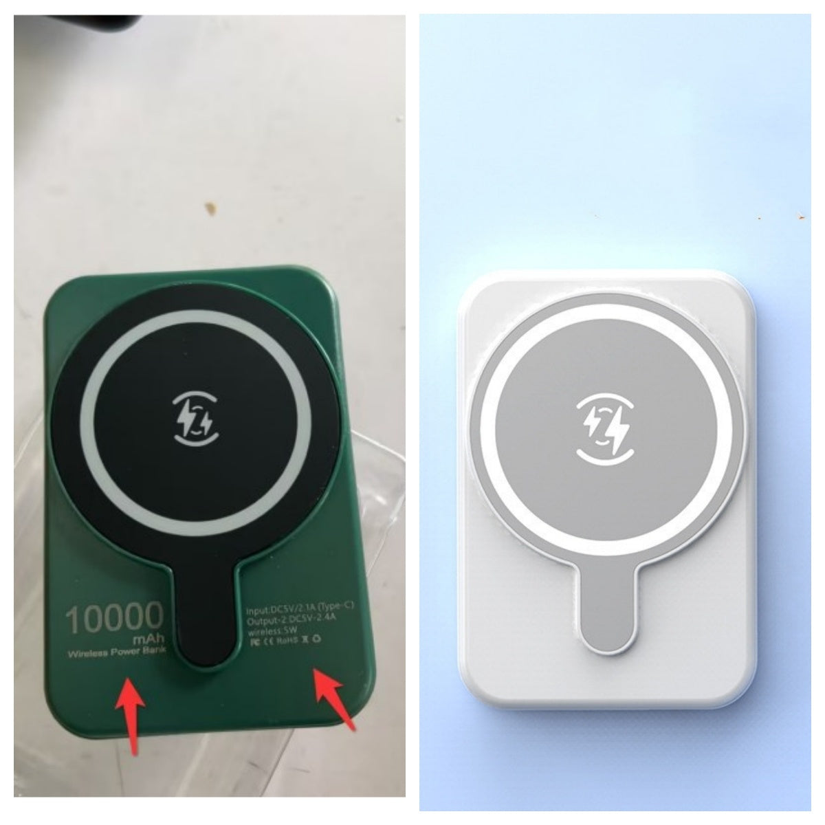5000mAh Magnetic Wireless Power Bank – Fast Charging & Portable