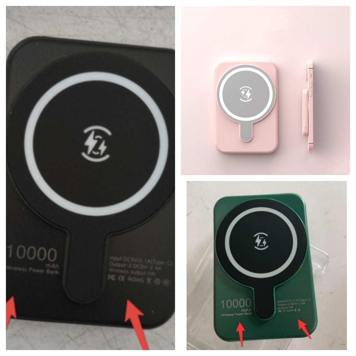 5000mAh Magnetic Wireless Power Bank – Fast Charging & Portable